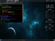 Xfce Sabayon 9 XFCE+conky